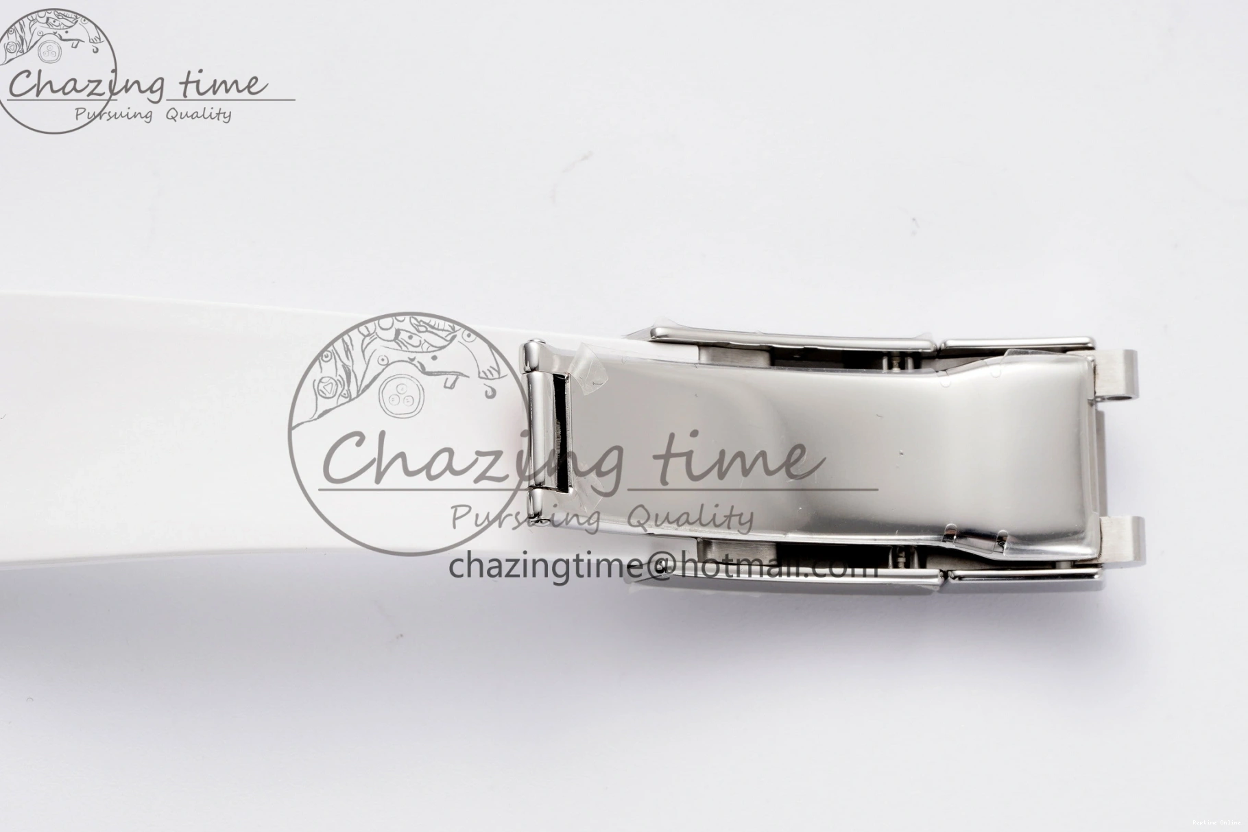 1221 Daytona Transparent IPK Best Edition Transparent Blue Dial on White Rubber Strap SA HighQuality 1969